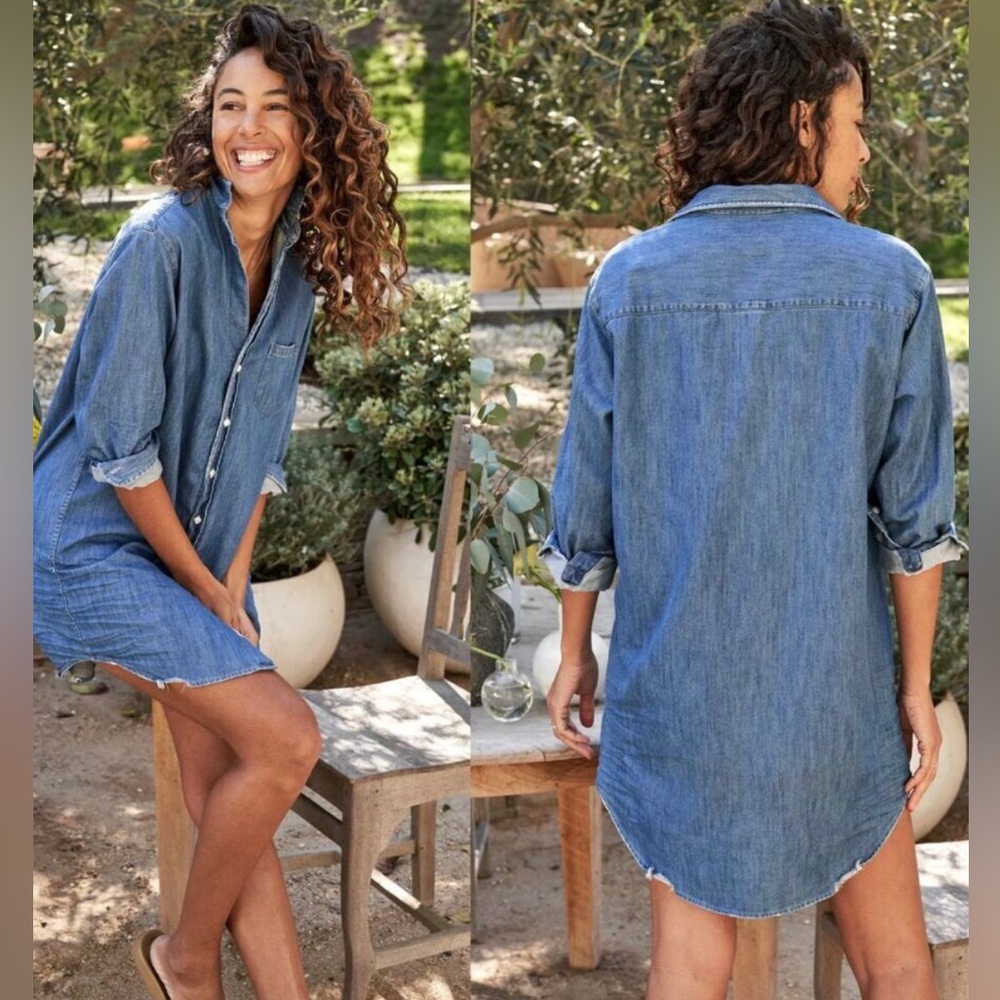 ❤️FRANK & EILEEN DENIM MARY DRESS XL!❤️